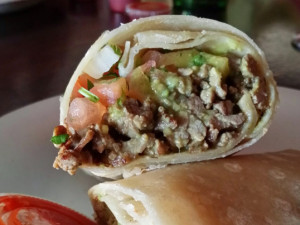 Los Rancheros Carne Asada Burrito