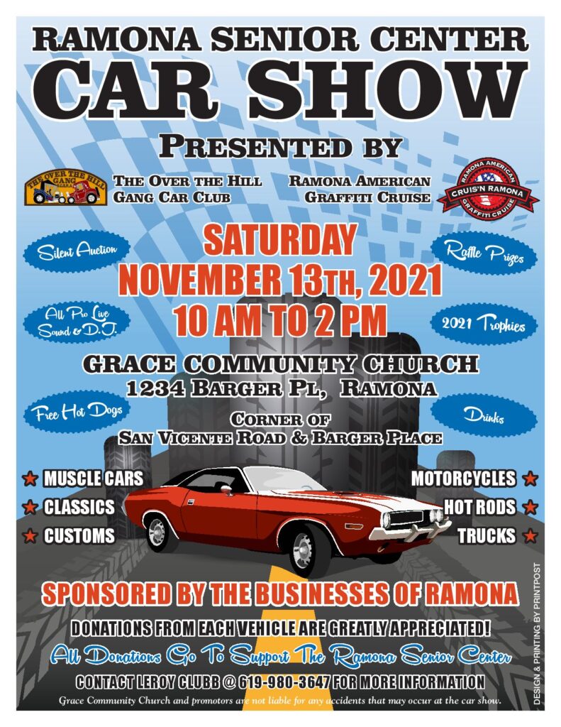 Ramona Senior Center Car Show