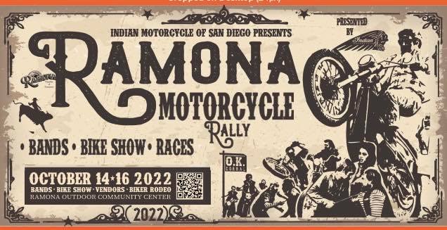 Ramona Motorcycle Rally 2022