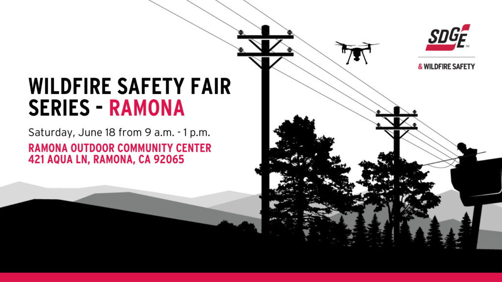 san diego gas and electric wildfire safety fair 6-18-2022